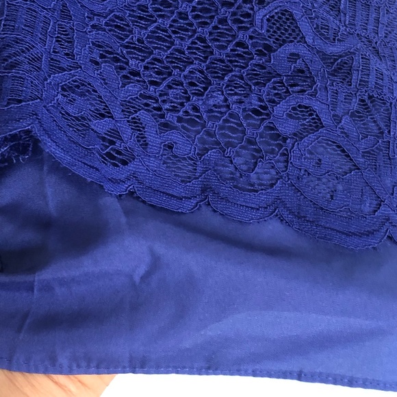 Adrianna Papell 18W Royal Blue wedding guest special occasion dress - Picture 10 of 13